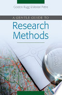 A gentle guide to research methods /