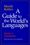 A guide to the world's languages /