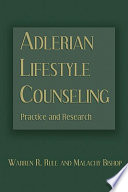 Adlerian lifestyle counseling : practice and research /