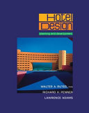 Hotel design, planning, and development /