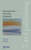 Revenue law : text and materials /