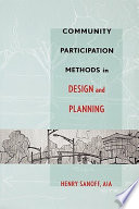 Community participation methods in design and planning /