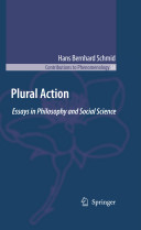 Plural action : essays in philosophy and social science /