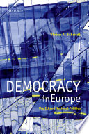 Democracy in Europe : the EU and national polities /