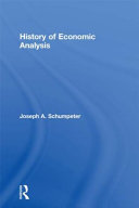 History of economic analysis /