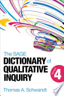 The SAGE dictionary of qualitative inquiry /