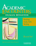 Reading, study skills, and writing : content focus, human behavior /