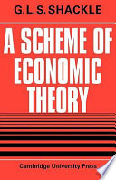 A scheme of economic theory /