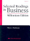 Selected readings in business /