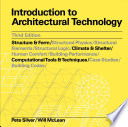 Introduction to architectural technology /