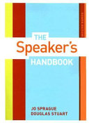 The speaker's handbook /