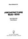 Architecture 1820-1970 /