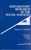 Exploratory research in the social sciences /