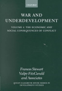 War and underdevelopment /