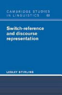 Switch-reference and discourse representation /