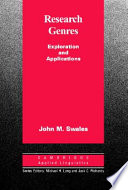 Research genres : explorations and applications /