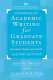 Commentary for Academic writing for graduate students : essential tasks and skills /