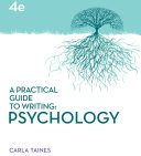 A practical guide to writing : psychology /