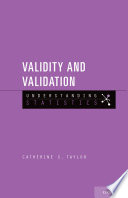 Validity and validation /