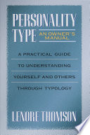 Personality type : an owner's manual /
