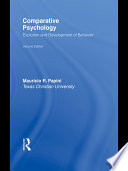 Comparative psychology /
