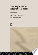 The regulation of international trade /