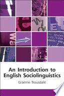 An introduction to English sociolinguistics /
