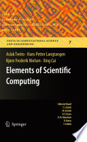 Elements of scientific computing : with 88 figures and 18 tables /