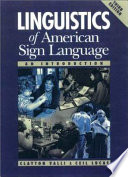Linguistics of American Sign Language : an introduction /