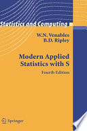 Modern applied statistics with S /
