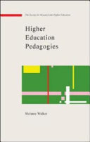 Higher education pedagogies : a capabilities approach /