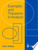 Examples and theorems in analysis /