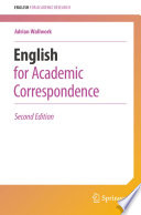 English for academic correspondence /