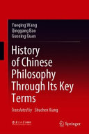 History of Chinese philosophy through its key terms /