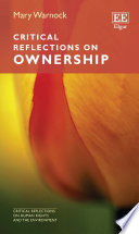 Critical reflections on ownership /