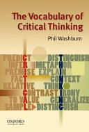 The vocabulary of critical thinking /