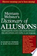 Merriam-Webster's dictionary of allusions /