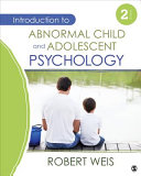 Introduction to abnormal child and adolescent psychology /