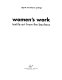 Women's work : textile art from the Bauhaus /