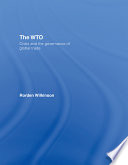 The WTO : crisis and the governance of global trade /