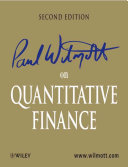 Paul Wilmott on quantitative finance.