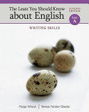 The least you should know about English : writing skills : form A /