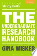 The undergraduate research handbook /