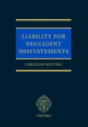 Liability for negligent misstatements /