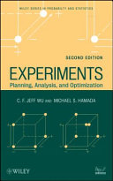 Experiments : planning, analysis, and optimization /