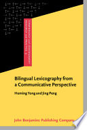 Bilingual lexicography from a communicative perspective /